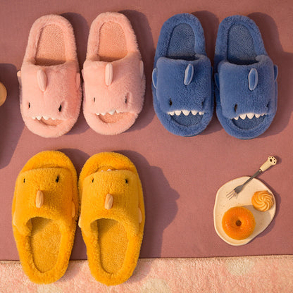 Shark Hausschuhe Flauschig